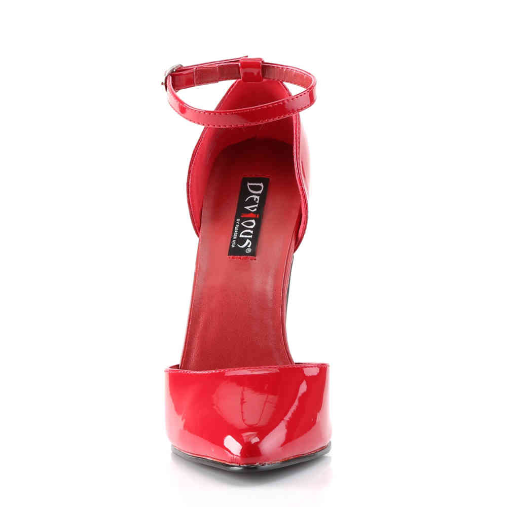 Devious - DOMINA-402 High heels - Pole dance shoes - Red
